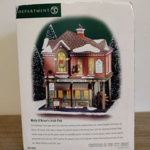 Department 56 Molly O'Brien Irish Pub